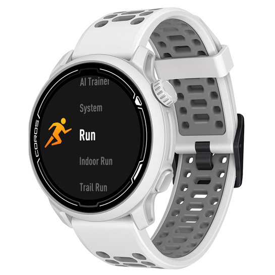 Coros Pace 2 Premium GPS Watch White with Silicon Band